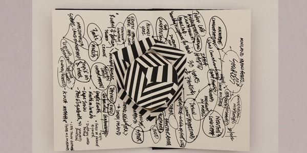 The Be Careful Pop-up Book If You Look Hard Enough you can See Your Future Stephen Hobbs Ingrid Schindall 3David Krut Projects JHB SA 2013 33mm edition 3 of 12 in Jack Ginsberg Centre of Book Art at WAM